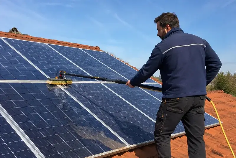 Nettoyage et entretien de panneaux solaires à Saint-Cyr-au-Mont-d'Or