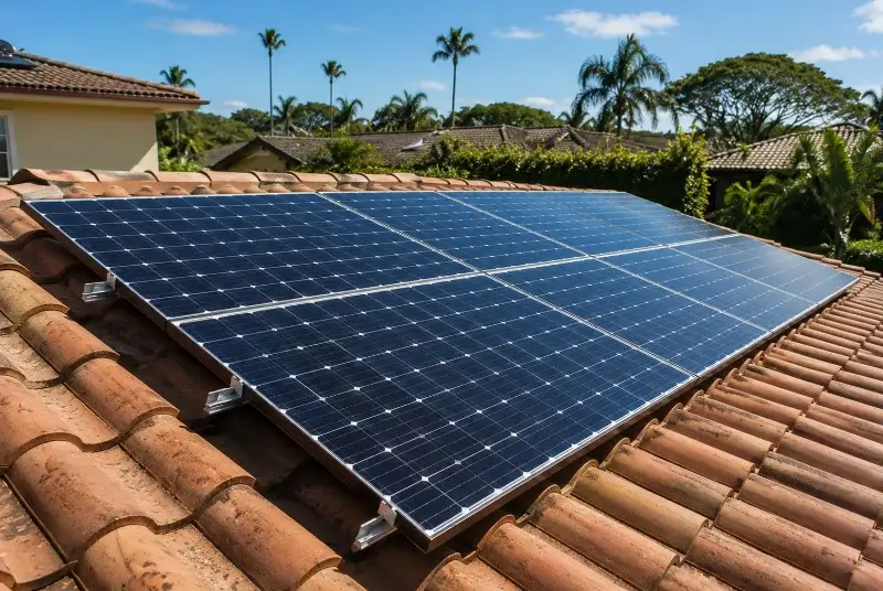 Installation de panneaux solaires à Saint-Cyr-au-Mont-d'Or
